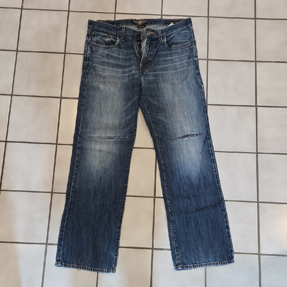 Lucky Brand Relaxed Blue Jeans Timeless Comfort